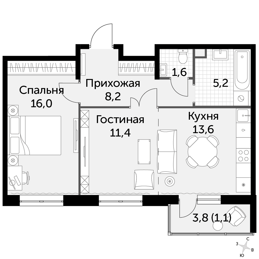 Купить 3 Комнатную Квартиру В Жк Скандинавия