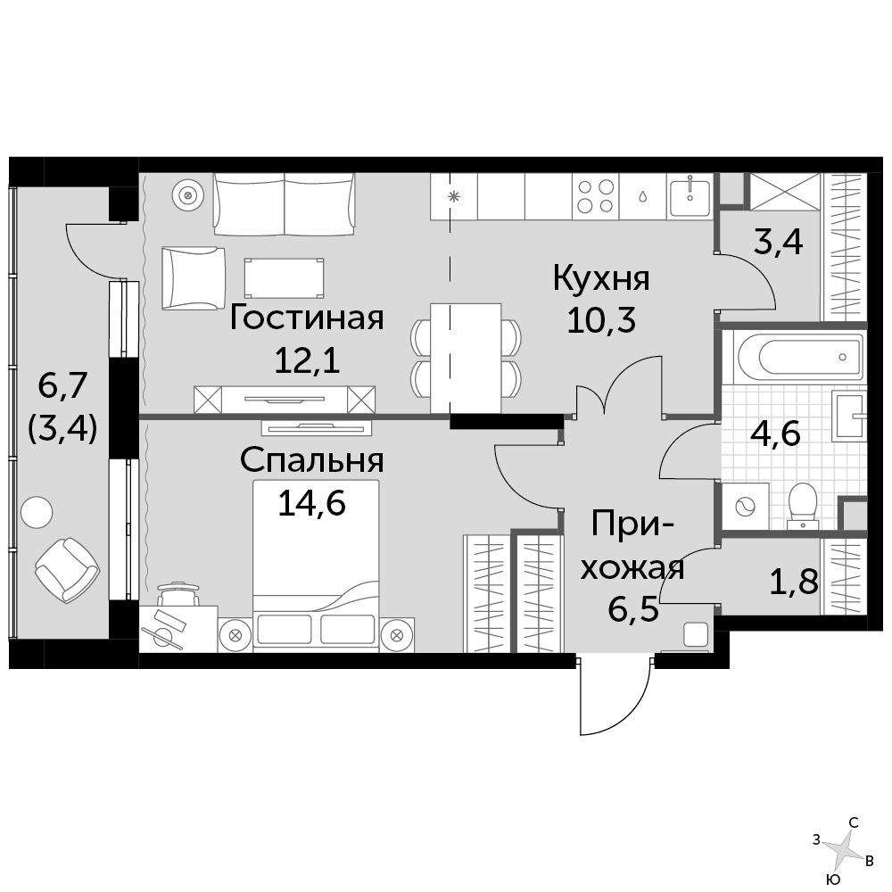 Купить 3 Комнатную Квартиру В Жк Скандинавия