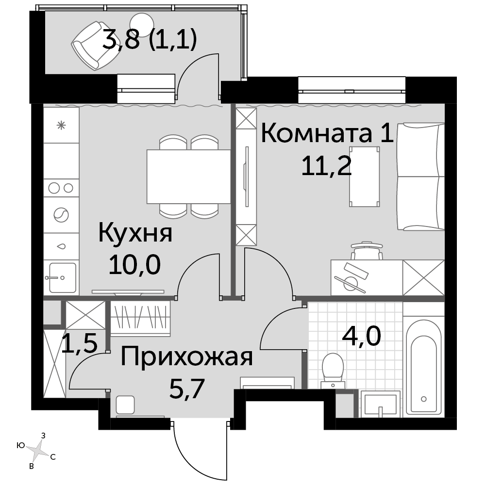 Купить 3 Комнатную Квартиру В Жк Скандинавия